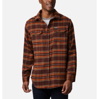 Columbia Deschutes River Heavyweight Flannel, Camisa Rojos Para Hombre | 017542-CTN